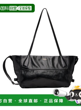 香港直邮Balmain 小号 Track Zips 牛皮单肩包 FN0FG025L斜挎包