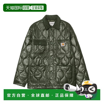 自营欧洲直邮Carhartt WIP Oscar Chore仙人掌绿保暖外套男女通用