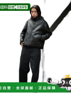 1h可退 日本直邮FREAK'S STORE 轻松休闲 B-3 假羊毛 拉链夹克 飞