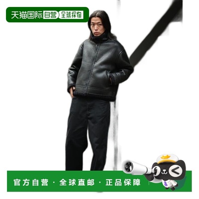 1h可退 日本直邮FREAK'S STORE 轻松休闲 B-3 假羊毛 拉链夹克 飞