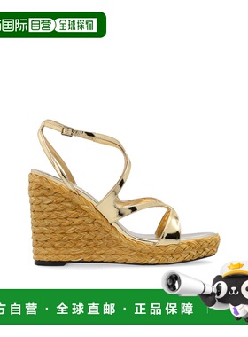 欧洲直邮JIMMY CHOO 女士凉鞋AYLA110CUHGOLD女鞋