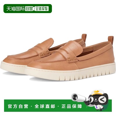 自营Vionic Uptown Penny Loafers Women Brown Leather Moc Toe