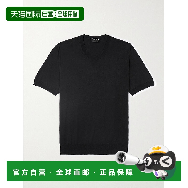 1h可退 香港直邮Tom Ford 汤姆 福特 男士 棉质T恤 KCS026YMC040N