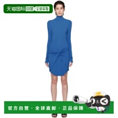 香港直邮off Twist white 1h可退 女士 蓝色 连衣裙 OWDB522S24FA