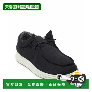 自营Dearfoams Men's Rhett Closed Back Chukka Loafer - black