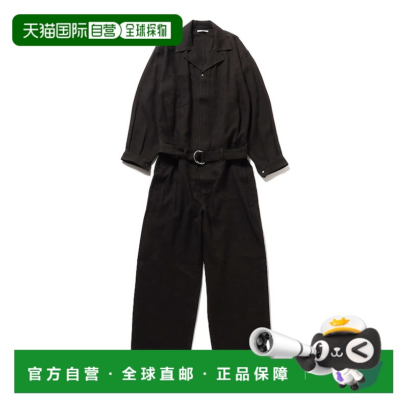 1h可退 日本直邮BIBLIOTHERK 男装 宽松版型 亚麻混纺 折叠设计工