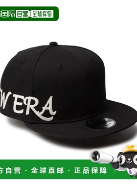 1h可退 日本直邮NEW ERA 男女同款9FIFTY链绣调节棒球帽 14388574