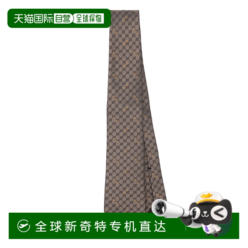 1h可退 欧洲直邮gucci 男士 领带