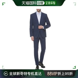 男蓝色男士 香港直邮HUGO BOSS HUGE6GENIUS5 50412040 西服套装