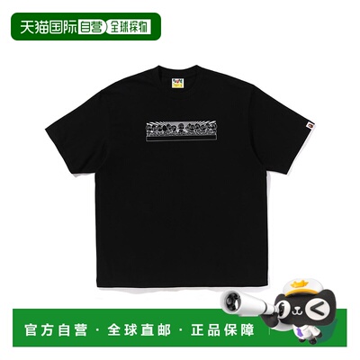 1h可退 日本直邮A BATHING APE BAPE 棉质BABY MILO短袖T恤 2L801