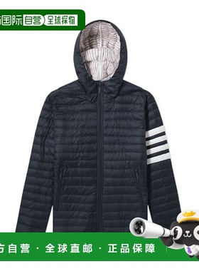 香港直邮Thom Browne 连帽羽绒服 MJD022X05411高端流行 休闲时尚