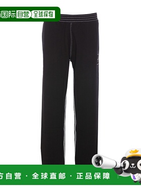 香港直邮GIVENCHY 男士休闲裤  BM51DA3YPQ004 CO黑色卫裤