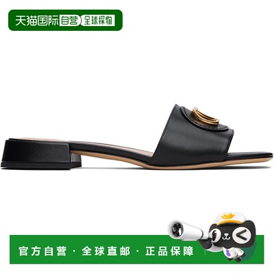1h可退 香港直邮潮奢 valentino 华伦天奴 女士 黑色 VLogo Signa
