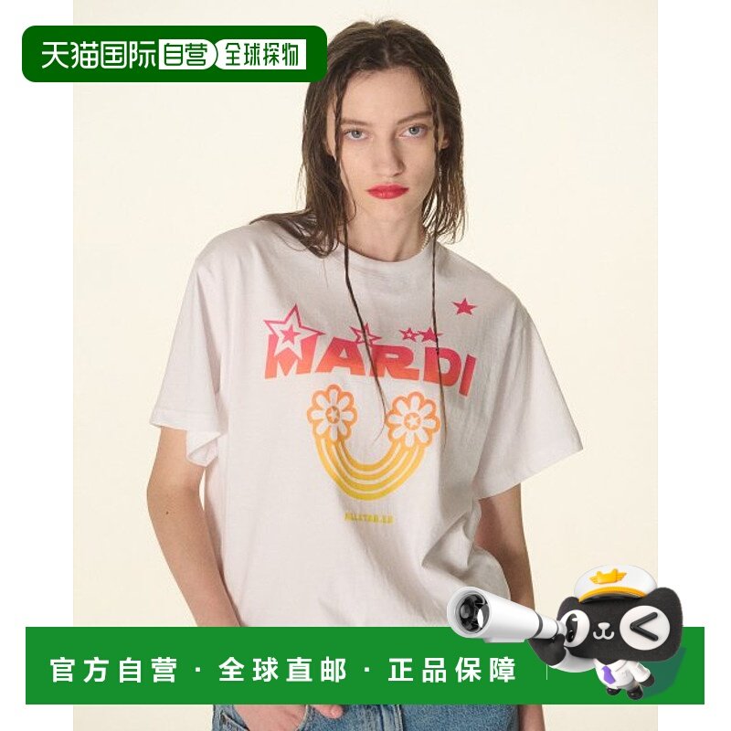 韩国直邮MARDI MERCREDI 女装T恤TSHIRT RAINBOW GRADATION_WHITE