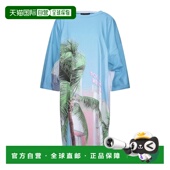 舒适时尚 1h可退 中长连衣裙 blue蓝色 香港直邮moschino 女士