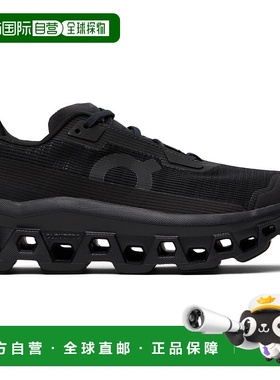 香港直邮潮奢 On 女士 黑色 Cloudmonster Void 运动鞋 3WF104910