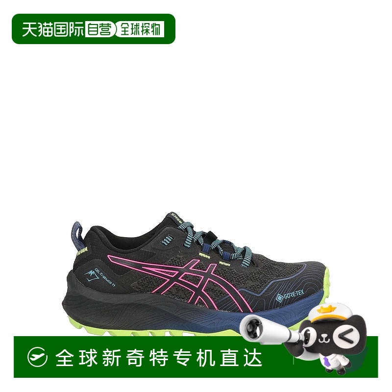 1h可退 香港直邮潮奢 Asics 亚瑟士 女士 运动鞋 black黑色 舒适
