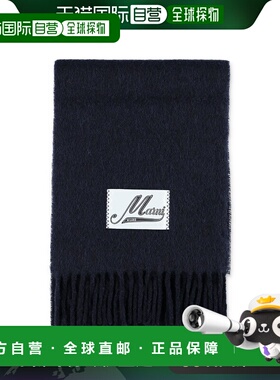 香港直邮MARNI 男士围巾 ASZC0005A0UTW91800B99 SS2025 黑色