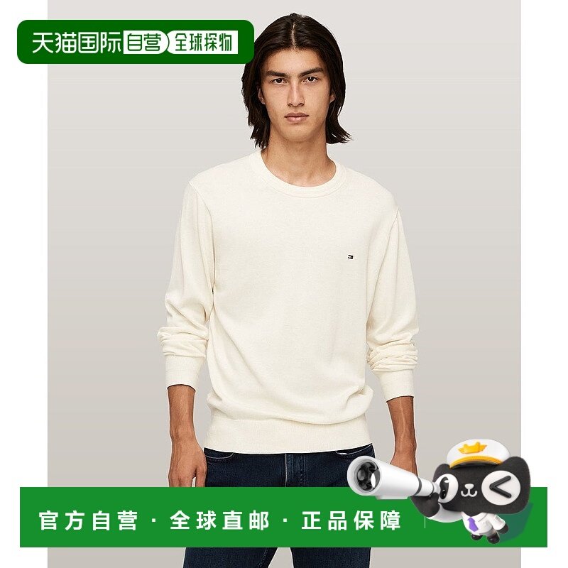 日本直邮TOMMY HILFIGER 棉丝混纺圆领针织衫 [TO3203EM011419]