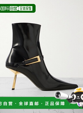 1h可退 香港直邮潮奢 Saint Laurent 圣罗兰 女士 尖头短筒靴 806