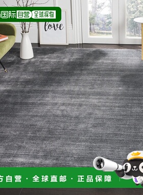 自营safaviehMirage Hand Made Area rug, Graphite Solid / Tona