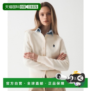 女士毛针织衫 Cardigan Steve Neck WHCKE Round 韩国直邮WHO.A.U