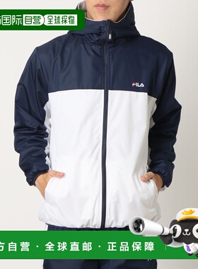 日本直邮FILA 男士双面穿防风夹克FM25FP819（白色）