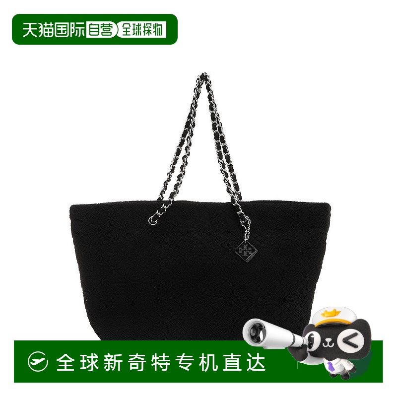 1h可退 香港直邮TORY BURCH 女士单肩包 169385001 AW2025 黑色 S
