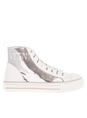 Valentino 亮片镶嵌高帮休闲运动鞋 UW2S0AB3UAC