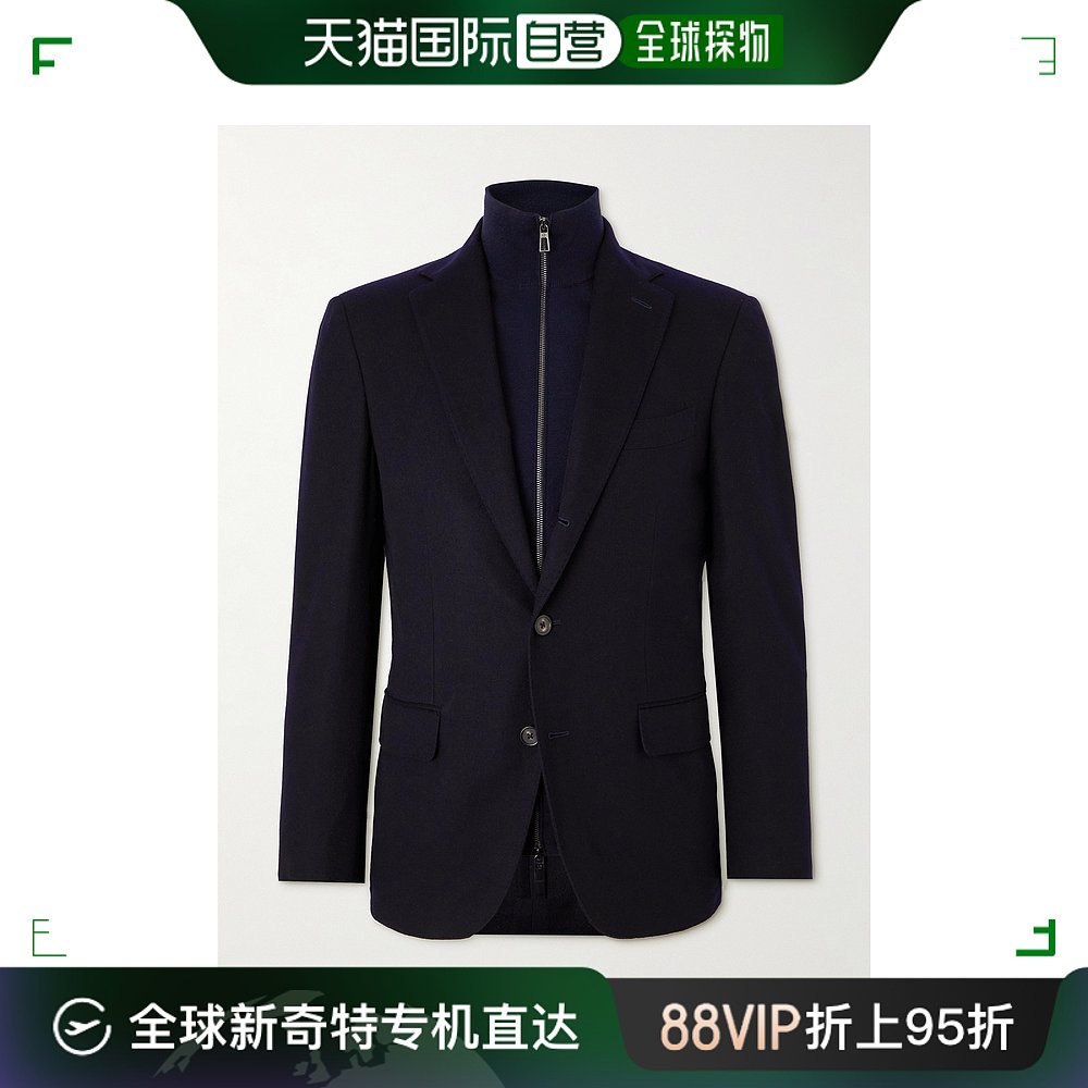 香港直邮潮奢 Loro Piana 诺悠翩雅 男士 Rivoli System® 风暴羊 男装 商务正装西服 原图主图