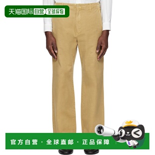 香港直邮AURALEE 男士 驼色长裤 A25SP04FD 舒适时尚裤子休闲裤