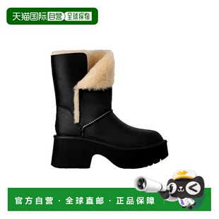 黑色 BLK女式 美国奥莱直发 Esmee皮靴黑色1172590 自营UGG