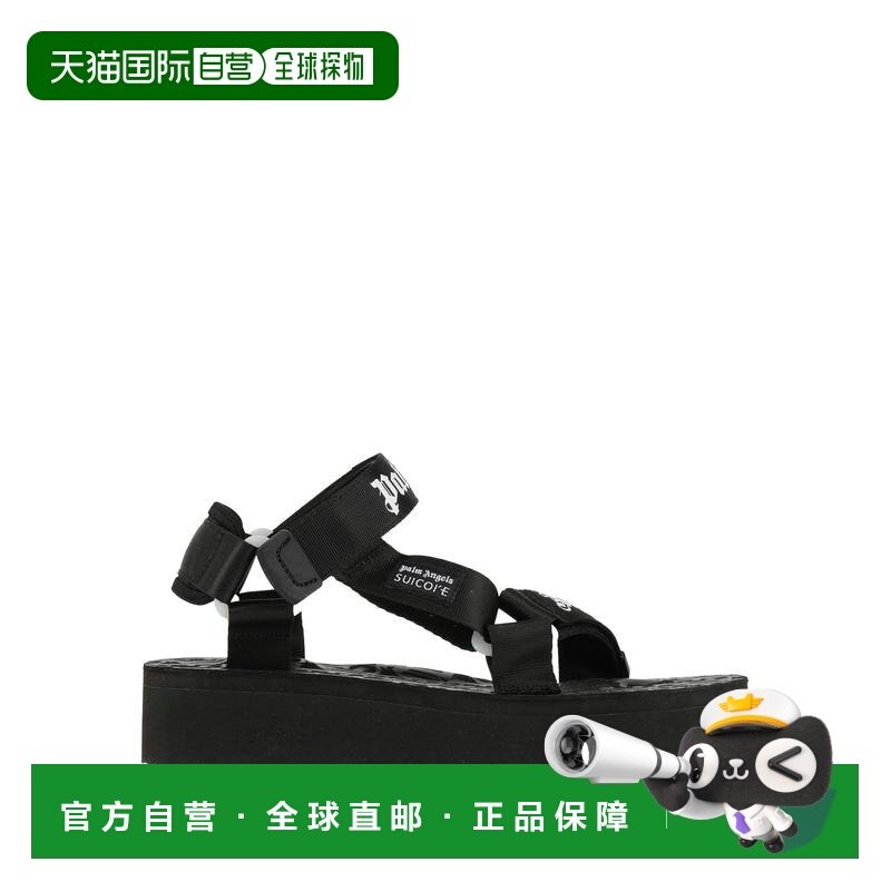 1h可退 香港直邮潮奢 Palm Angels 棕榈天使 男士 凉鞋 black黑色,流行男鞋,其他凉鞋,淘宝优惠券,粉丝福利购,淘宝优惠卷