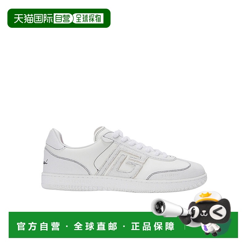 1h可退 香港直邮BALMAIN 女士运动鞋 EN1VI735LCBJEAB SS2025 白