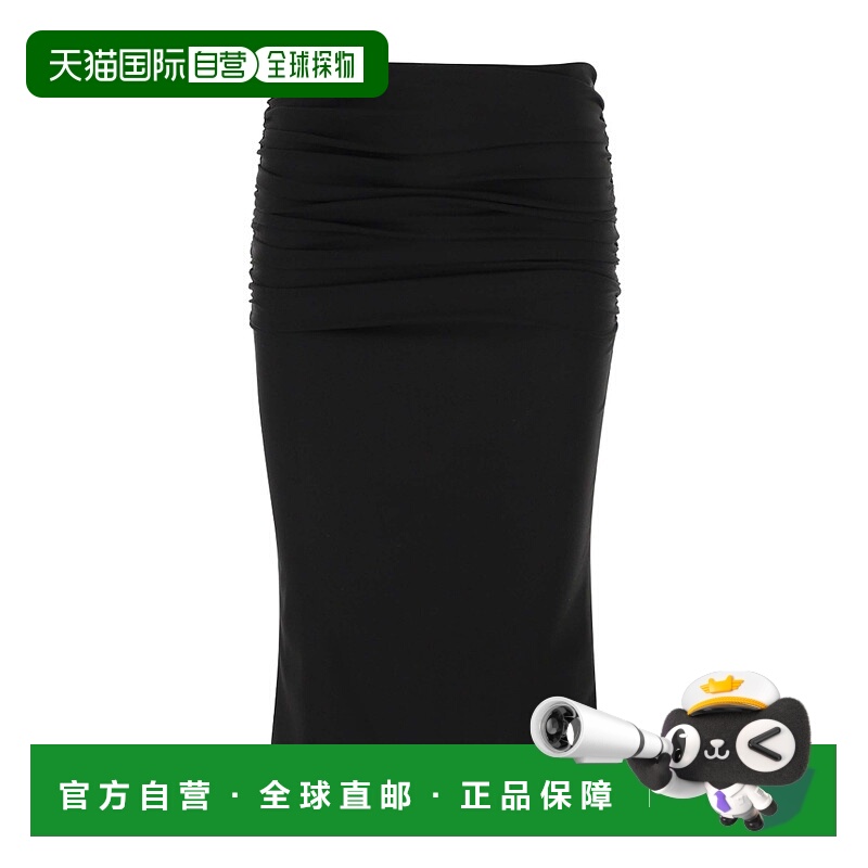 香港直邮Versace 褶皱半身裙 10059301A00523范思哲