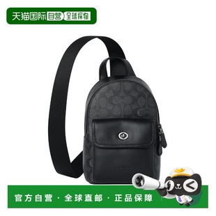 潮流单肩斜挎包胸包CAJ29QBMI5 男士 香港直邮COACH 奥莱款
