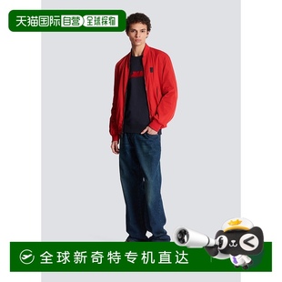 香港直邮BALMAIN 卫衣 1h可退 男士 黑色 BH0JQ040BC53SJA AW2023