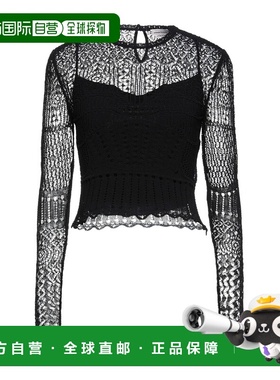 香港直邮mcqueen 亚历山大 麦昆 女士 毛衣 black黑色 舒适时尚