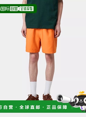 自营欧洲直邮Carhartt Wip 男士橙色涤纶泳裤