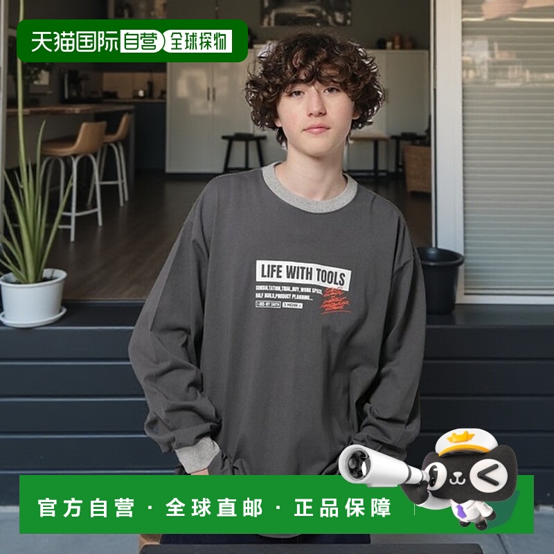 1h可退 日本直邮niko and... OLD SMITH×WHATNOT 联名长袖T恤 28