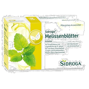 欧洲直邮德国药房Sidroga抗焦虑烦躁不安失眠香蜂花草茶包20X1.5g