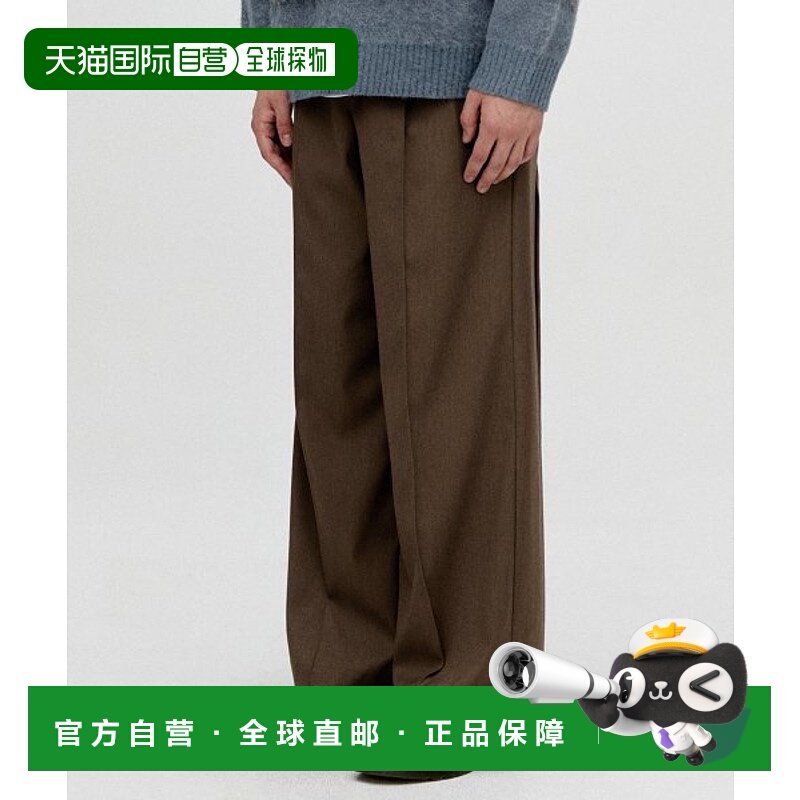 韩国直邮VIVASTUDIO 男士男装休闲裤BACK PLEATS WIDE SLACKS [BR