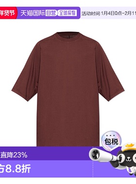 香港直邮RICK OWENS DRKSHDW 男士T恤 DU02E7274RN43 AW2025