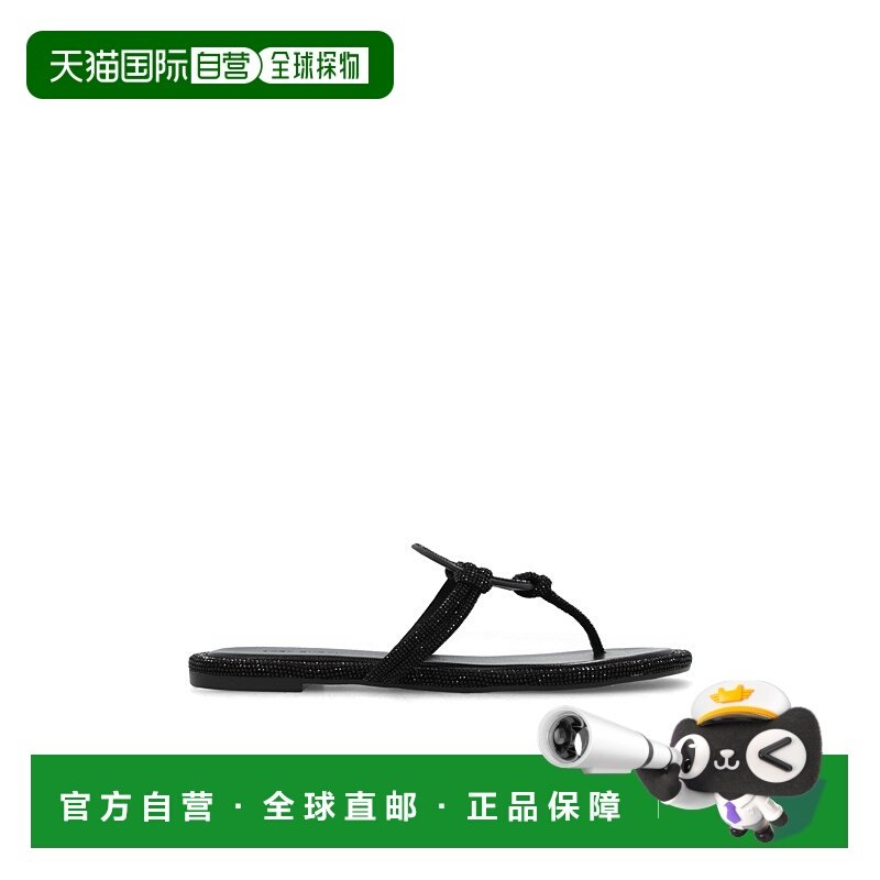 香港直邮TORY BURCH 女士拖鞋 1521770001 CO 黑色 ?Miller? slid