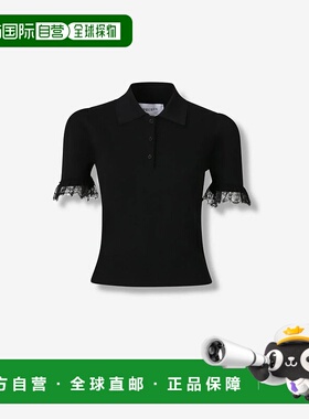 香港直邮ALEXANDER MCQUEEN 女士针织衫T恤 848901Q1BE71000BLACK