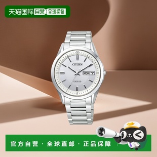 无线电手表 Eco Drive 日本直邮 AT6030 EXCEED 男士 60A 西铁城