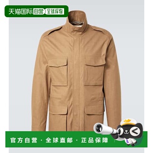 托德斯 男士 1h可退 夹克 TOD 亚麻军装 beige米色 香港直邮潮奢