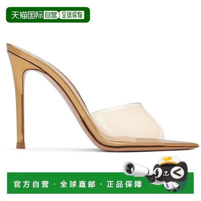 1h可退 香港直邮潮奢 Gianvito Rossi 吉安维托 罗西 女士 金色 E