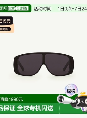 自营欧洲直邮Maison Margiela MM6 男女通用黑色醋酸太阳镜