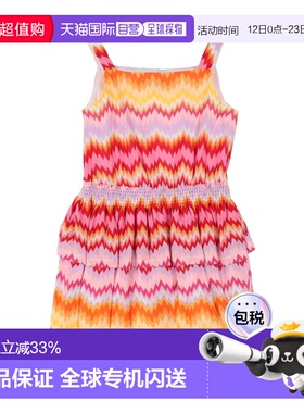 1h可退 香港直邮MISSONI 米索尼 女童 连衣裙童装 purple紫色 舒